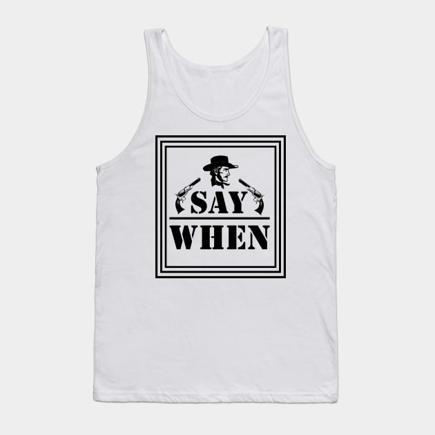 aaron rodgers say when shirt Tank Top by shimodesign